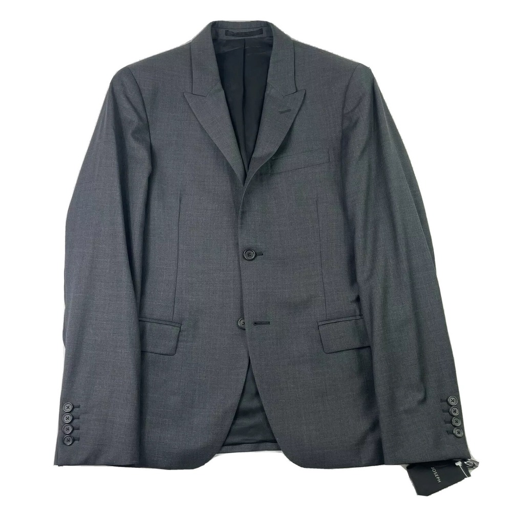 JOSEPH Charcoal‎ Super 150s Freddy Jacket Size Mens 40R NWT